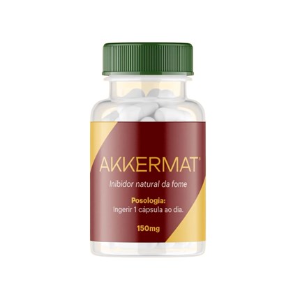 AKKERMAT - Inibidor natural da fome