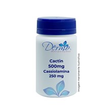 Cactin 500mg + Cassiolamina 250mg - Suporte as dietas balanceadas e no emagrecimento