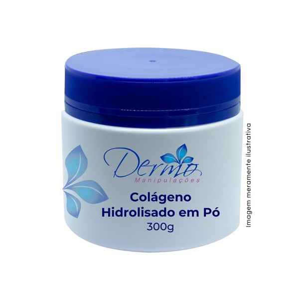 Colágeno Hidrolisado em pó 300 Gramas – Renova pele cabelos e unhas