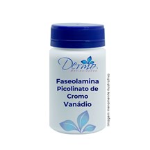 Faseolamina 500mg+ Picolinato de Cromo 100mcg+ Vanádio 50mcg - Elimine Carboidratos