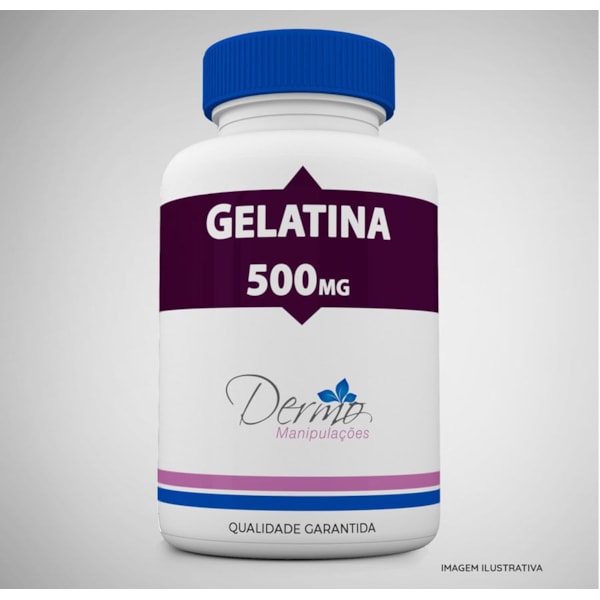 Gelatina 500mg - Elimina a flacidez