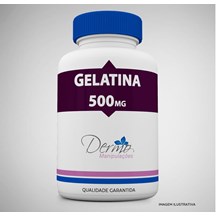 Gelatina 500mg - Elimina a flacidez