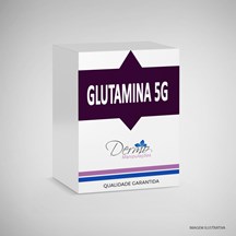 Glutamina 5g – Suplemento  – Sem Sabor -  Dermo Manipulações.