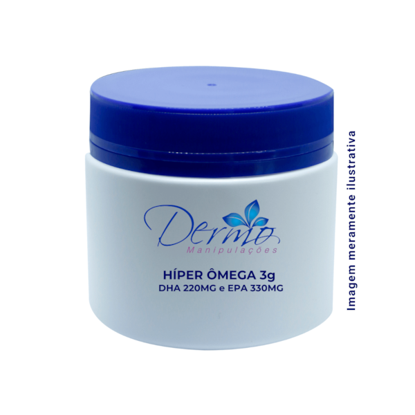 Híper Ômega 3 1g - Dermo Manipulações-Brinde