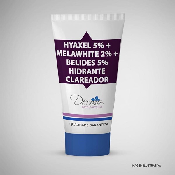 Hyaxel 5% + Melawhite 2% + Belides 5% - Hidrante clareador