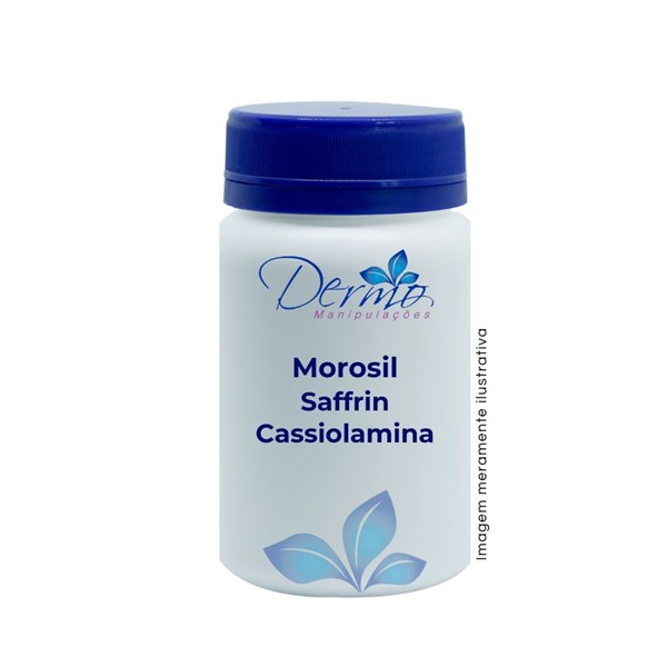 Morosil 250mg + Saffrin 80mg + Cassiolamina 600mg - Perca peso controlando a saciedade