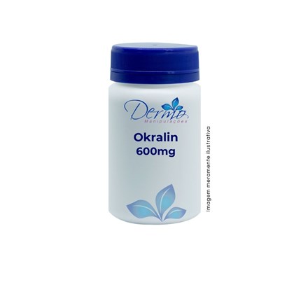 Okralin 600 mg Controle de Absorção de gordura