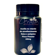 Pinus Pinaster 150mg - Auxilia no retardo do Envelhecimento Físico e Psíquico