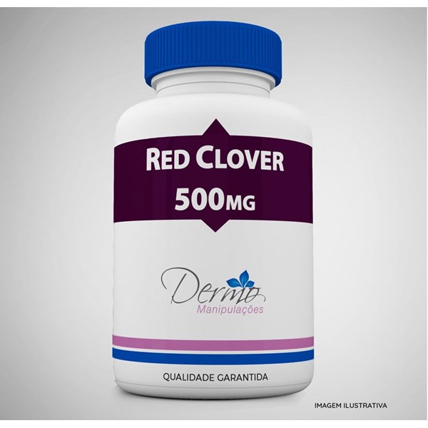Red Clover 500mg - Reposição Hormonal Natural