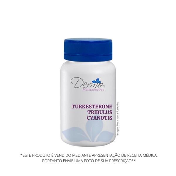 Turkesterone 500mg + Tribulus 750mg + Cyanotis Vaga 250mg