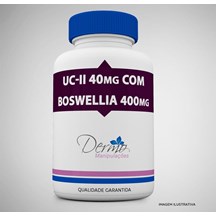 UC-II 40mg Boswellia 400mg - Ação Anti-inflamatória