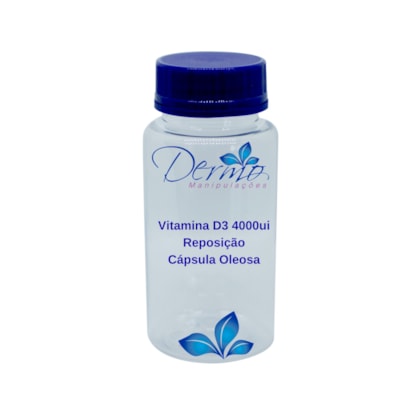 Vitamina D3 4000ui - Cápsula Oleosa - Reposição